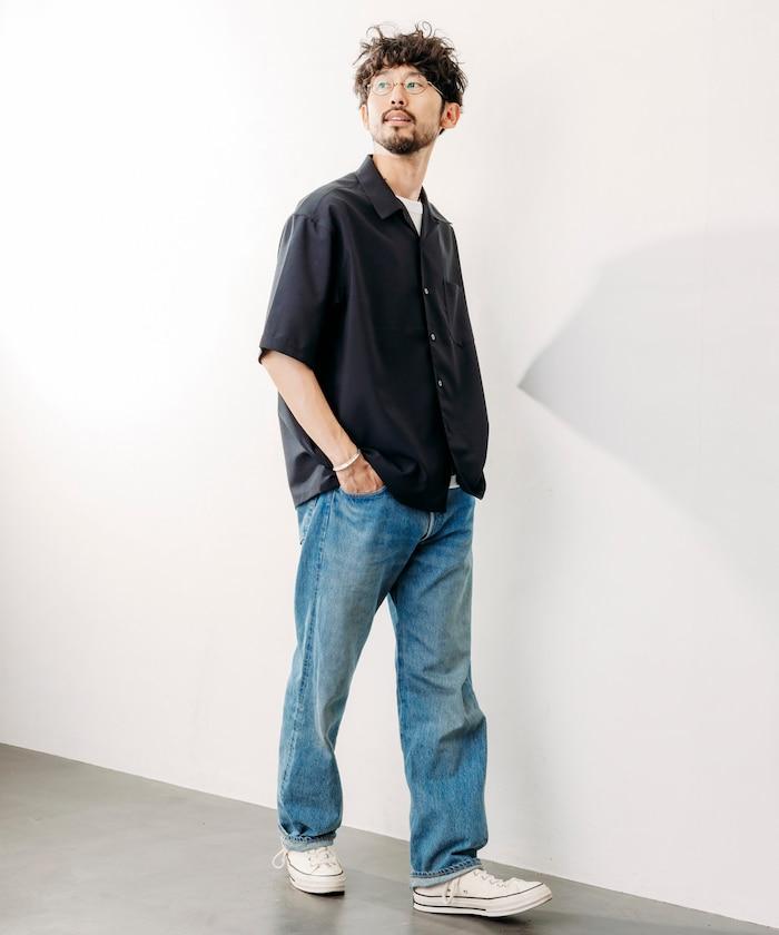 Reflax 功能性素材 輕鬆合身 開領襯衫 短袖