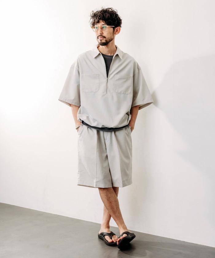 Reflax 功能性材料 寬鬆版型 舒適短褲/吸溼速幹/易護理/防紫外線/接觸冷感/環保材料/彈力