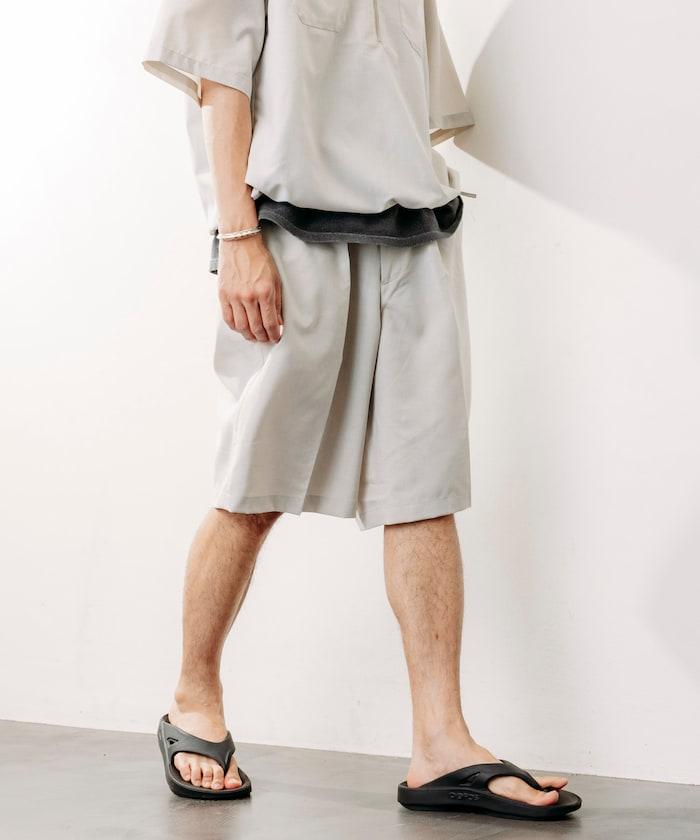 Reflax 功能性材料 寬鬆版型 舒適短褲/吸溼速幹/易護理/防紫外線/接觸冷感/環保材料/彈力