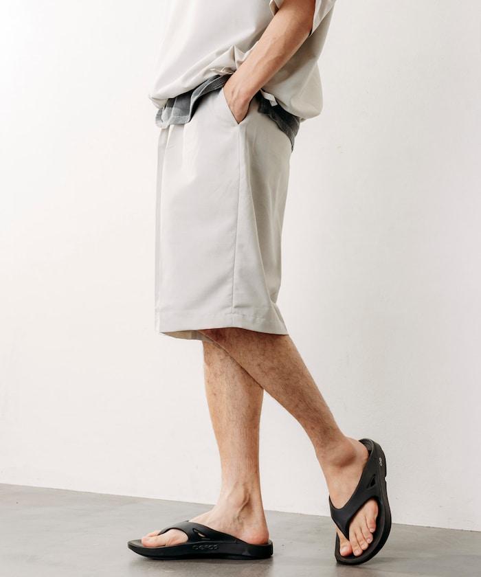 Reflax 功能性材料 寬鬆版型 舒適短褲/吸溼速幹/易護理/防紫外線/接觸冷感/環保材料/彈力