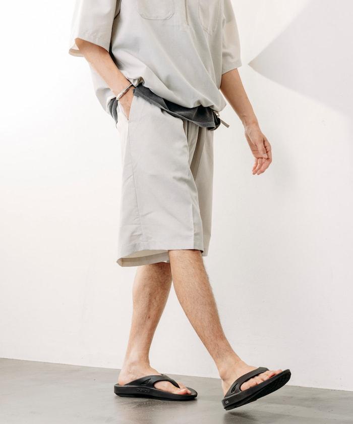 Reflax 功能性材料 寬鬆版型 舒適短褲/吸溼速幹/易護理/防紫外線/接觸冷感/環保材料/彈力