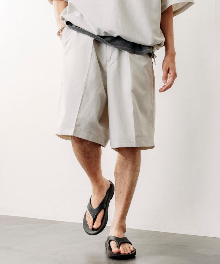 Reflax 功能性材料 寬鬆版型 舒適短褲/吸溼速幹/易護理/防紫外線/接觸冷感/環保材料/彈力