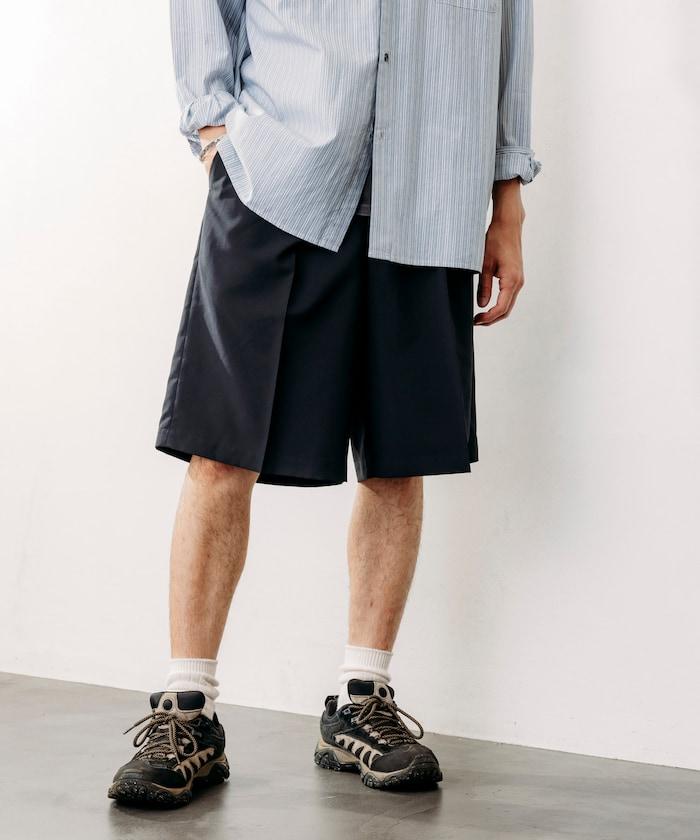 Reflax 功能性材料 寬鬆版型 舒適短褲/吸溼速幹/易護理/防紫外線/接觸冷感/環保材料/彈力