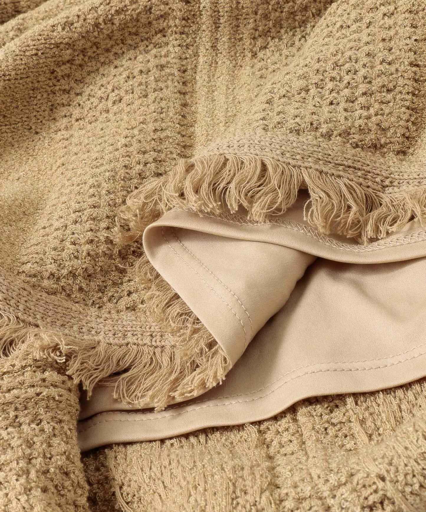 修身流蘇針織半身裙