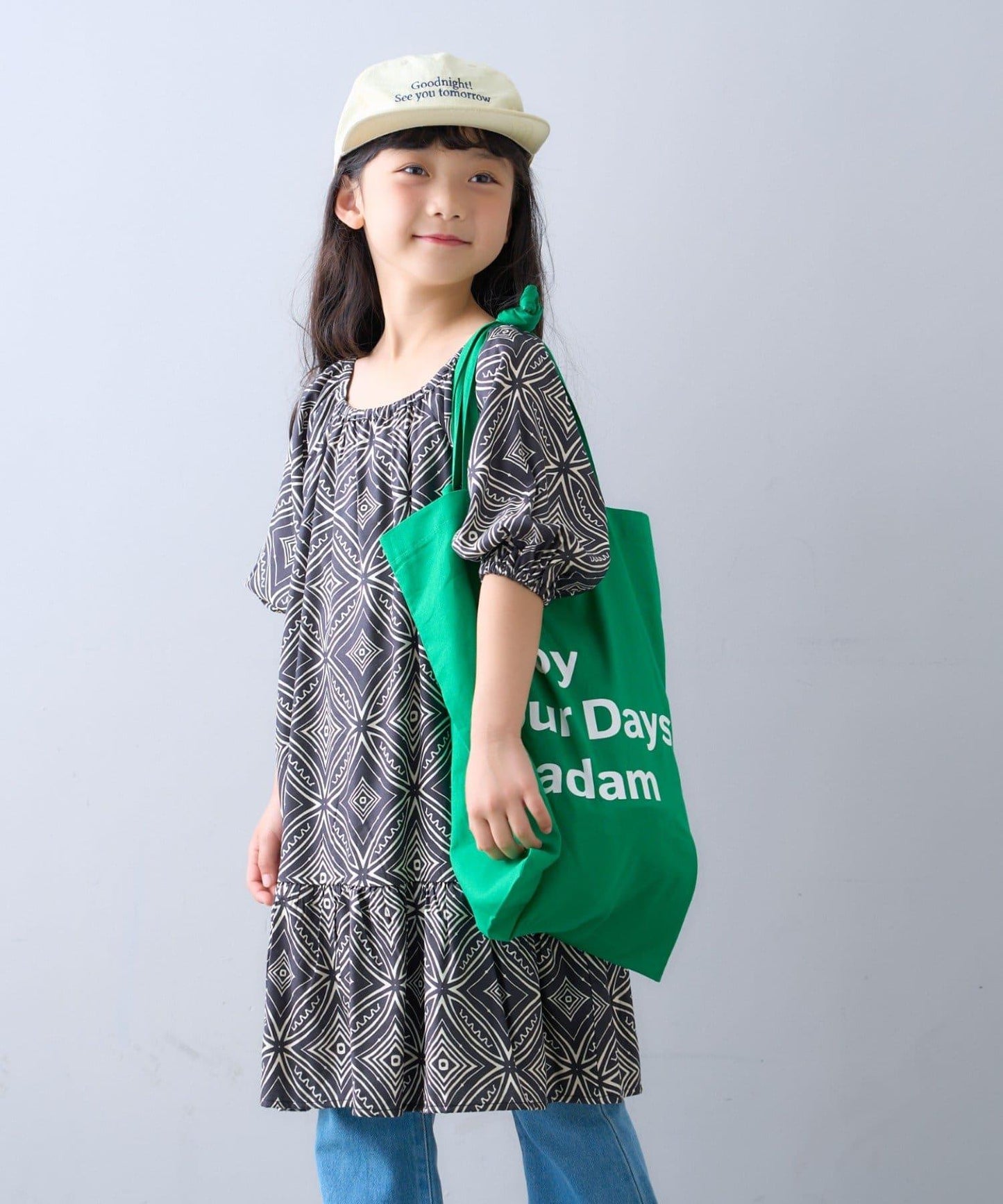 【CIAOPANIC TYPY】【KIDS】非洲蠟染圖案連衣裙