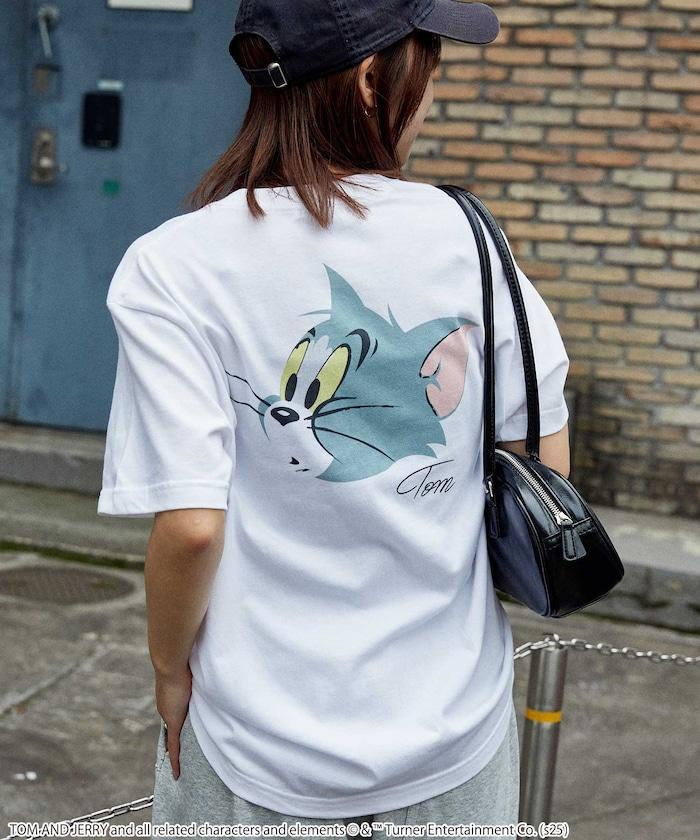 湯姆和傑瑞 背面印花T恤