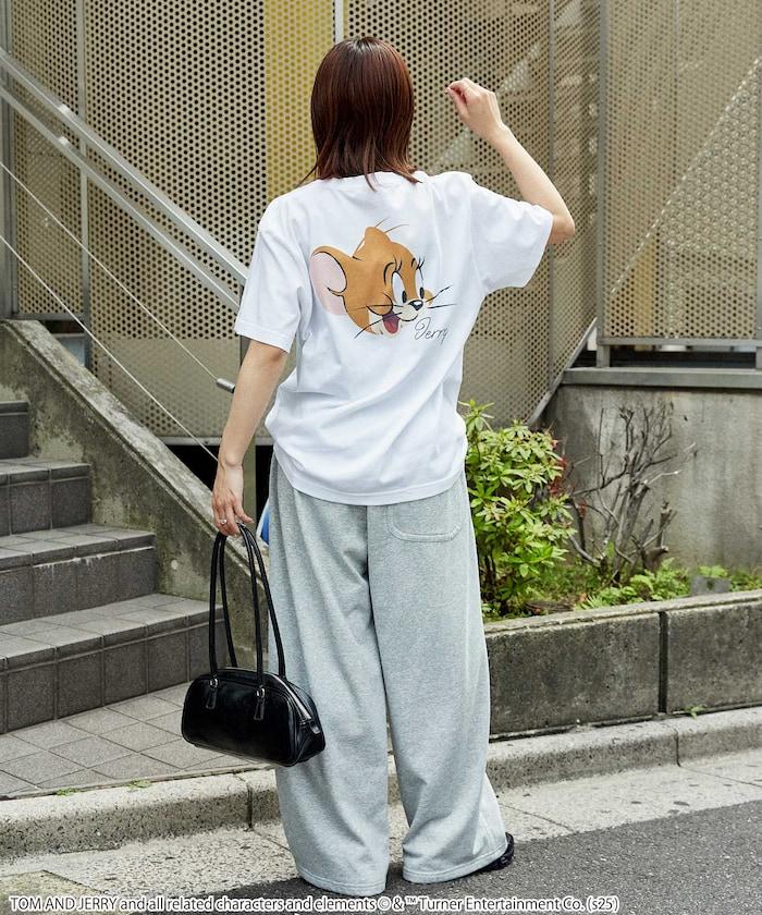 湯姆和傑瑞 背面印花T恤