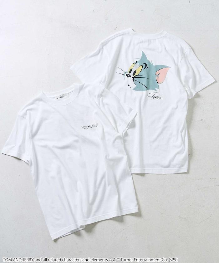 湯姆和傑瑞 背面印花T恤