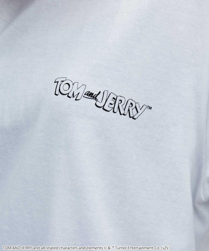 湯姆和傑瑞 背面印花T恤