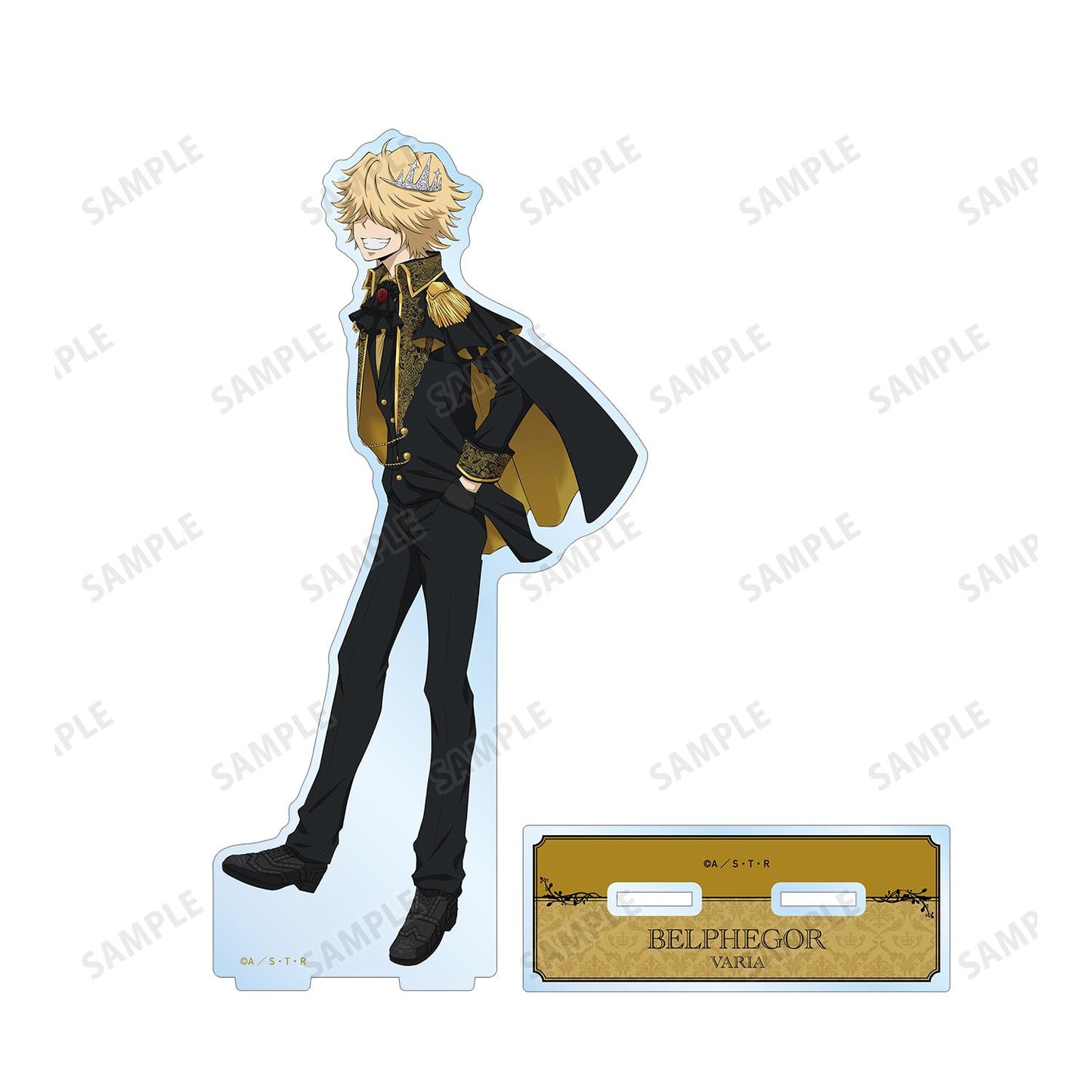 《家庭教師HITMAN REBORN!》- 描繪新作插圖 貝爾菲戈爾(10年後) 王子服裝版 大號亞克力立牌