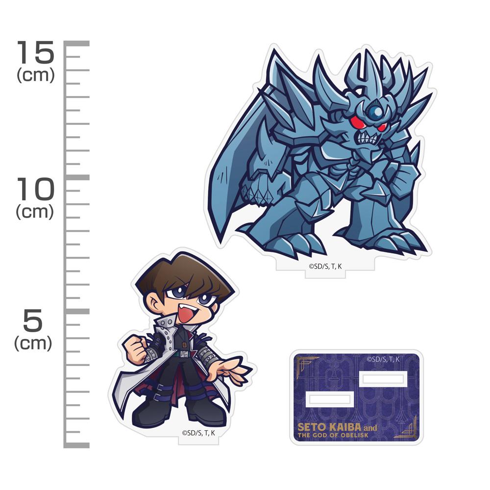 遊☆戲☆王決鬥怪獸_海馬瀬人&青眼白龍 原創立體亞克力展示架