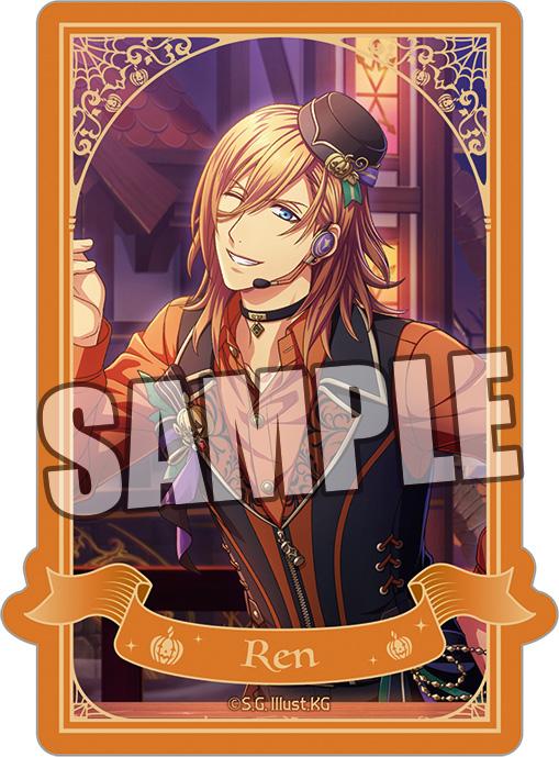 歌之王子殿下 Shining Live_緞面貼紙 永恆的萬聖節驚悚 特別版 另一張照片Ver. 神宮寺連