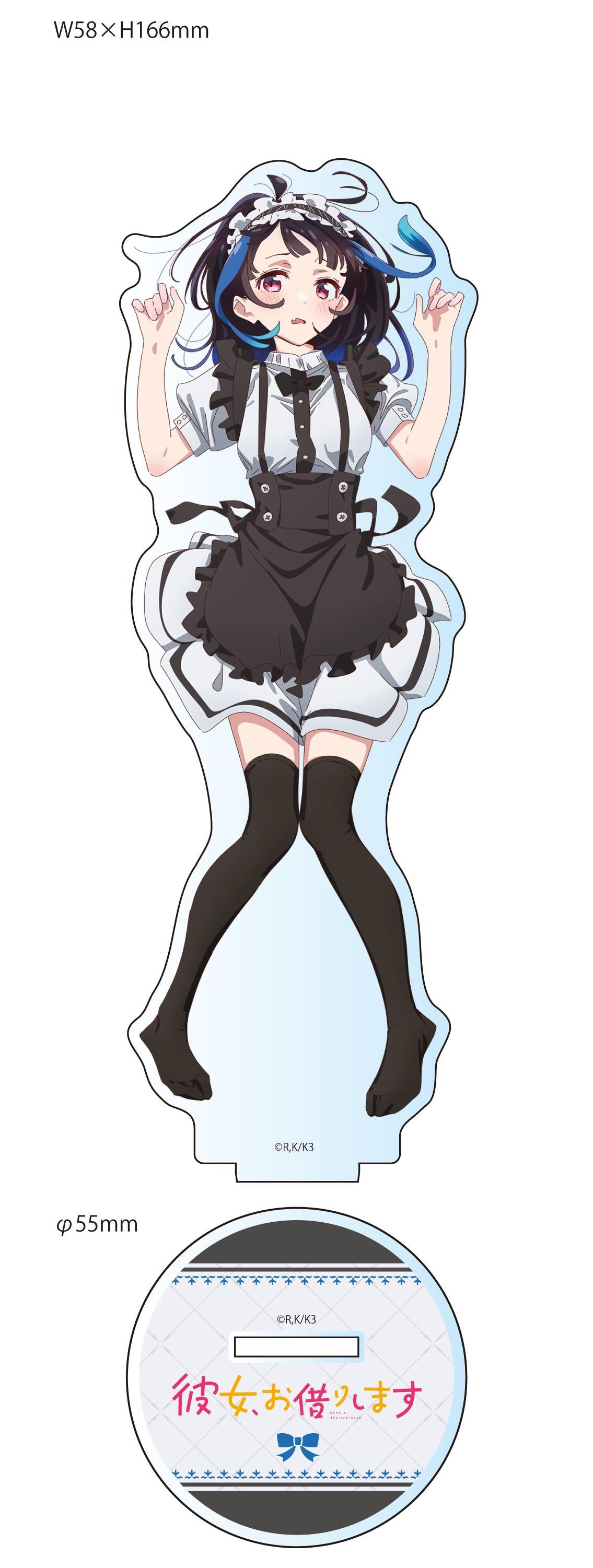 《租借女友》 第3期_【描き下ろし】BIG亞克力立牌 八重森美波(女僕裝Ver.)