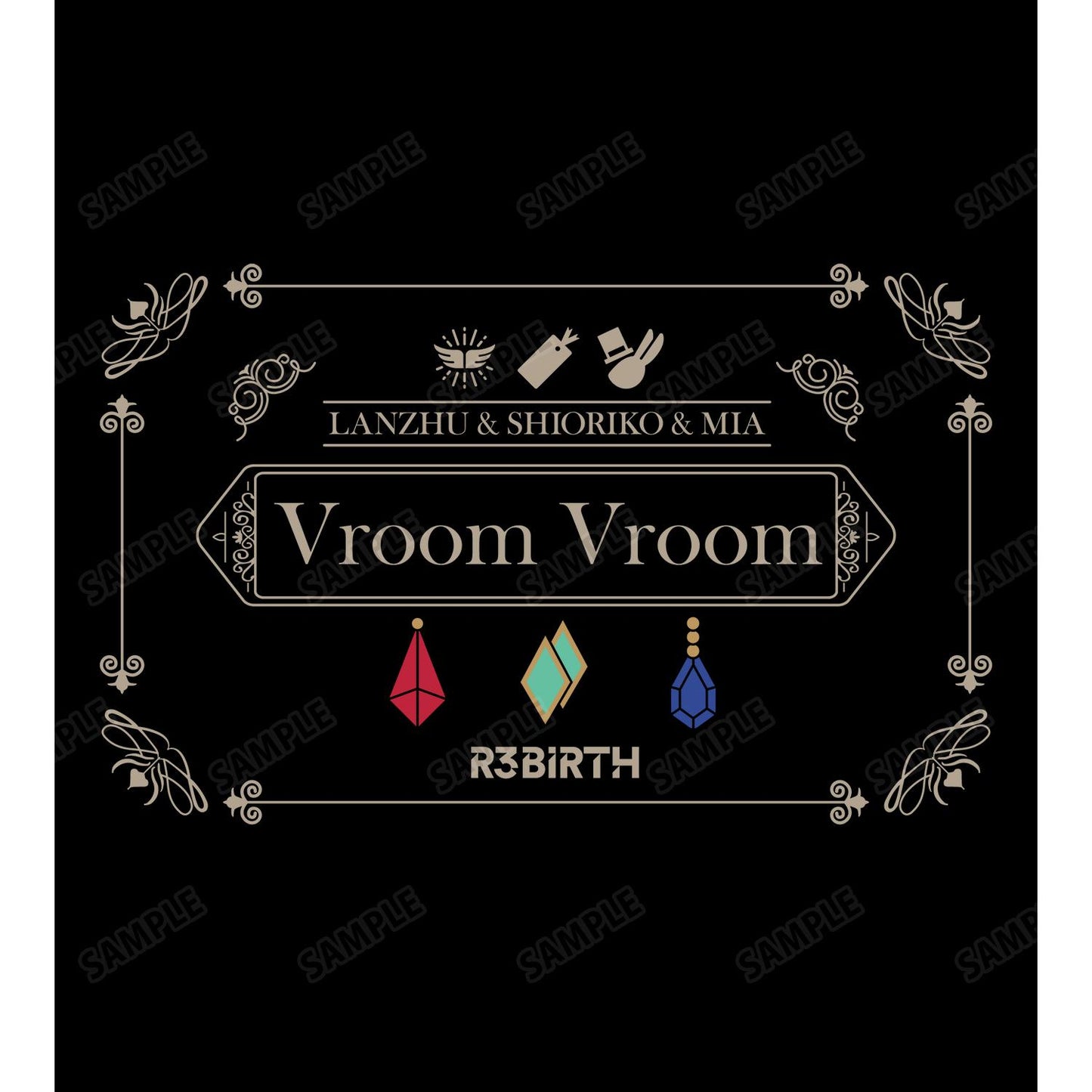 《Love Live! 虹咲學園學園偶像同好會》(尺碼/S)Vroom Vroom 男士T恤