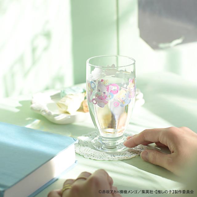 《我推的孩子》_MAKI合作 Adelia復古臺座玻璃杯(藍色・水綠色・紅寶石色)