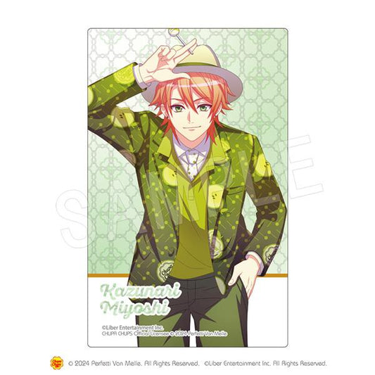 《A3!滿開劇團》×巧克力棒_可貼可撕卸貼紙 三好一成