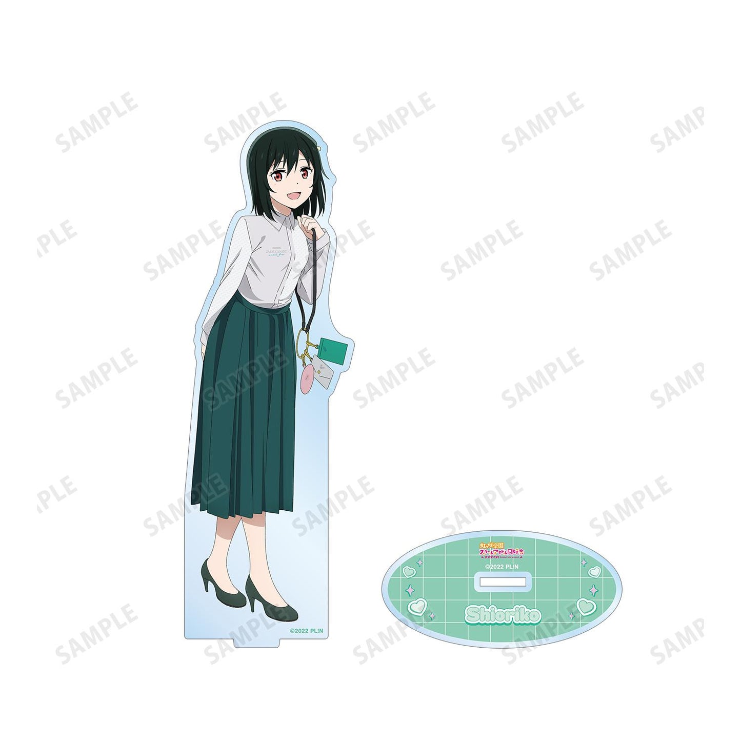 《Love Live! 虹咲學園學園偶像同好會》描繪插畫 三船栞子 統一服裝版 大號亞克力立牌