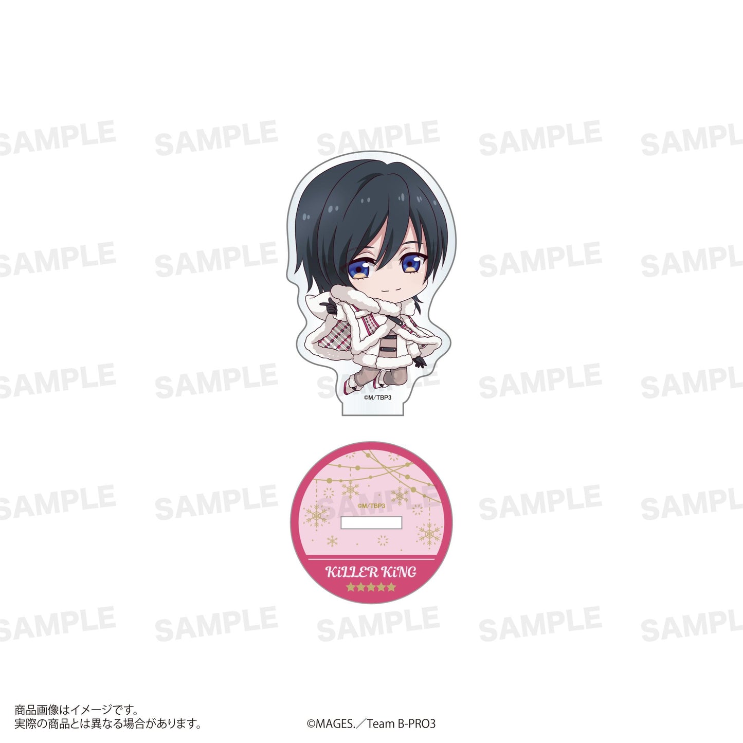 《B-PROJECT》 ~熱烈*愛的呼喚~_交易亞克力展示架 B(角色商品!)【全套裝箱】