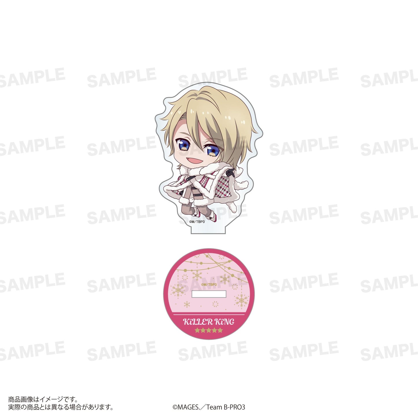 《B-PROJECT》 ~熱烈*愛的呼喚~_交易亞克力展示架 B(角色商品!)【全套裝箱】