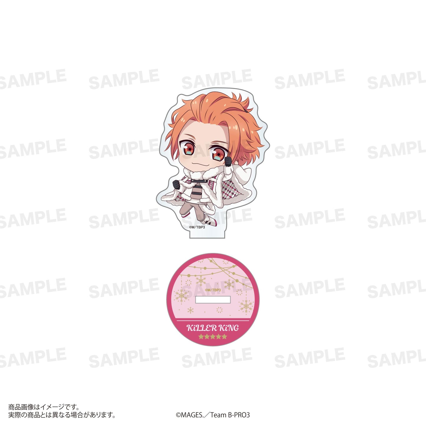 《B-PROJECT》 ~熱烈*愛的呼喚~_交易亞克力展示架 B(角色商品!)【全套裝箱】
