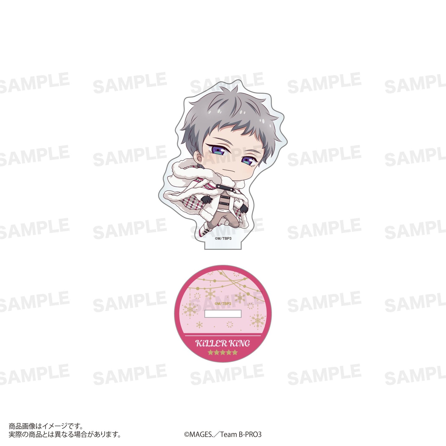 《B-PROJECT》 ~熱烈*愛的呼喚~_交易亞克力展示架 B(角色商品!)【全套裝箱】