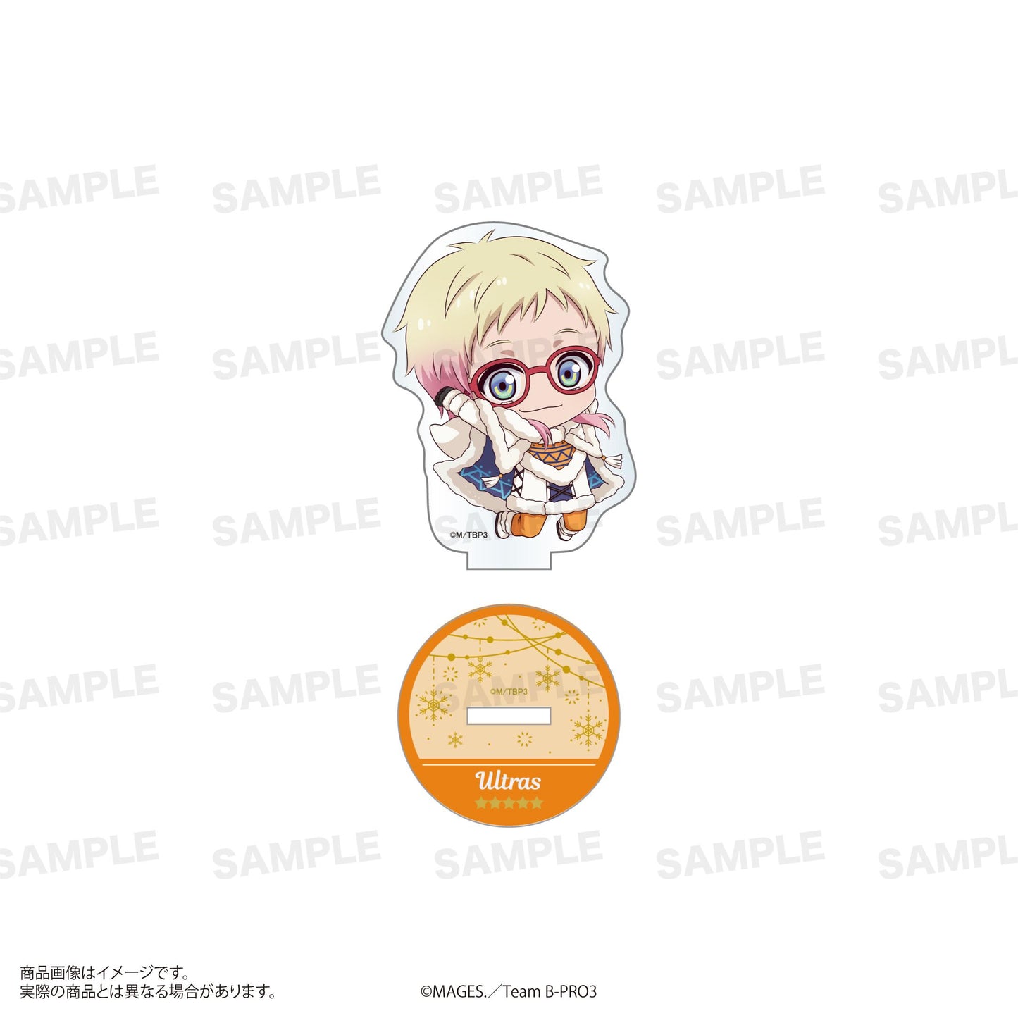 《B-PROJECT》 ~熱烈*愛的呼喚~_交易亞克力展示架 B(角色商品!)【全套裝箱】