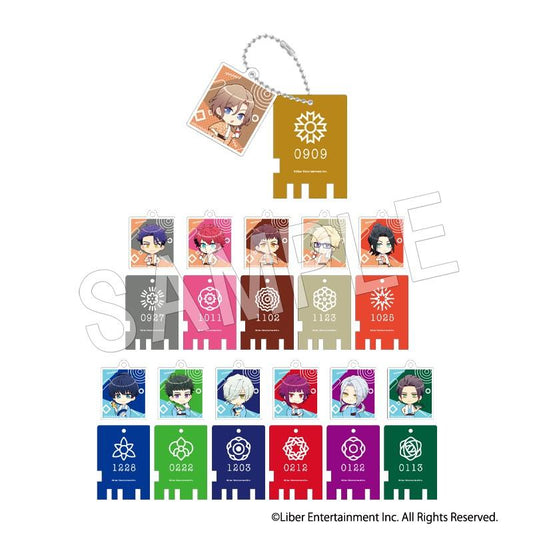 A3!交易溫泉片風鑰匙扣 B款