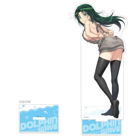 《洶湧海豚》_特大亞克力支架(陽南 杏裡(性感毛衣))