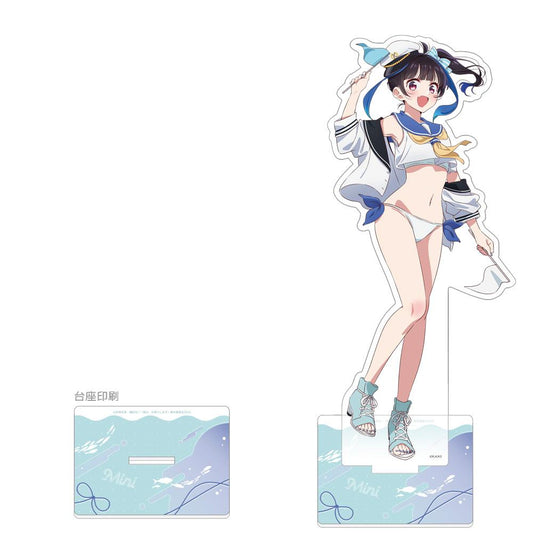 《租借女友》- 描繪特大亞克力立牌(八重森美波/海軍水手泳裝)