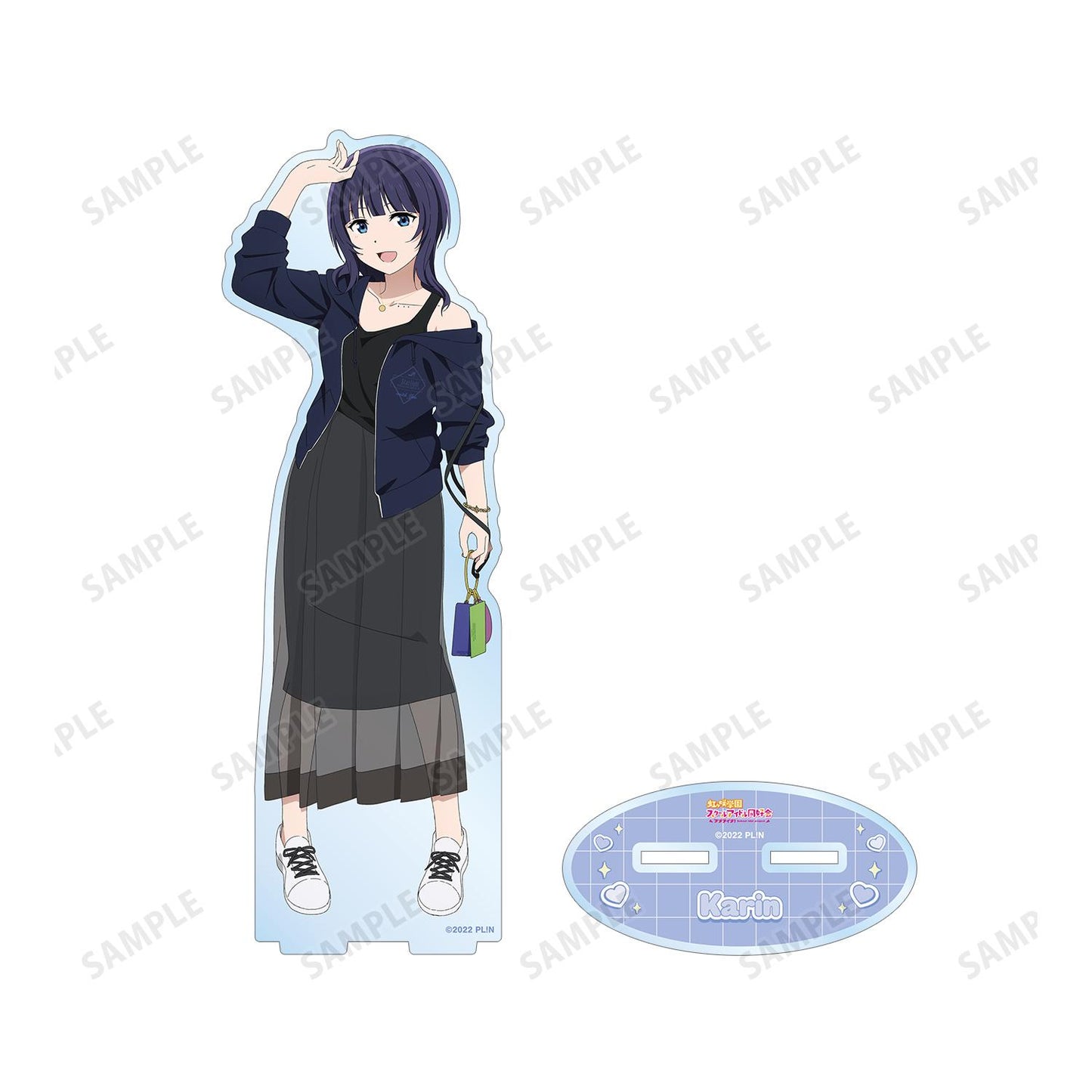 《Love Live! 虹咲學園學園偶像同好會》描繪插畫 朝香果林 統一服裝版 大號亞克力立牌