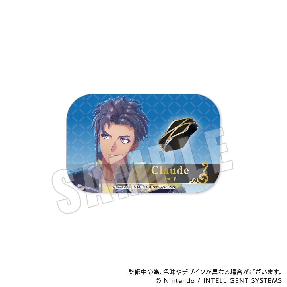 《火焰之紋章:風花雪月》 釦子_方形徽章 60 紋章士克勞德