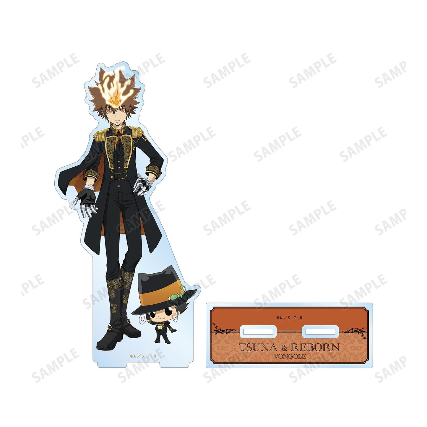 《家庭教師HITMAN REBORN!》_描き下ろし插圖 沢田 綱吉&裡邦 王子服裝ver. BIG亞克力支架