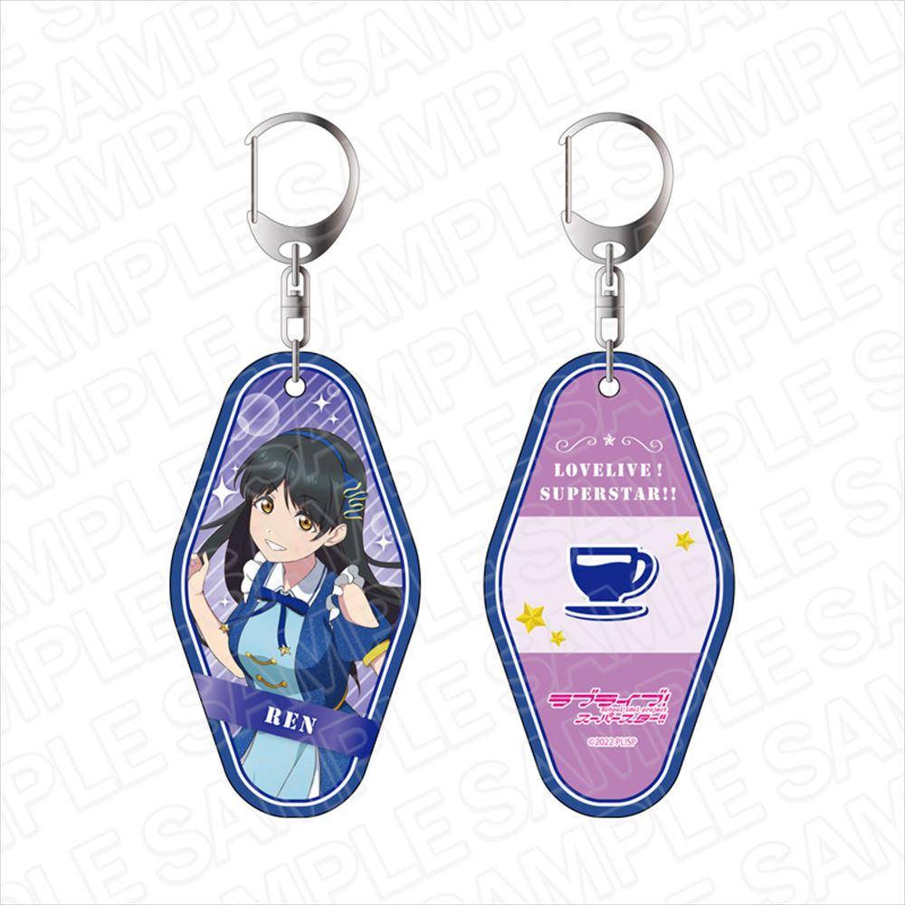 《Love Live! Superstar!!》雙面房間鑰匙扣 葉月 戀 星之花束版