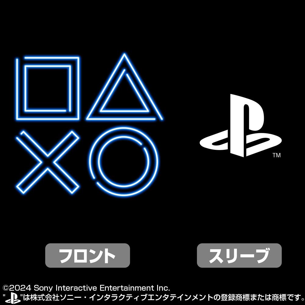 PlayStation S尺寸 T恤 街機形狀霓虹版/黑色