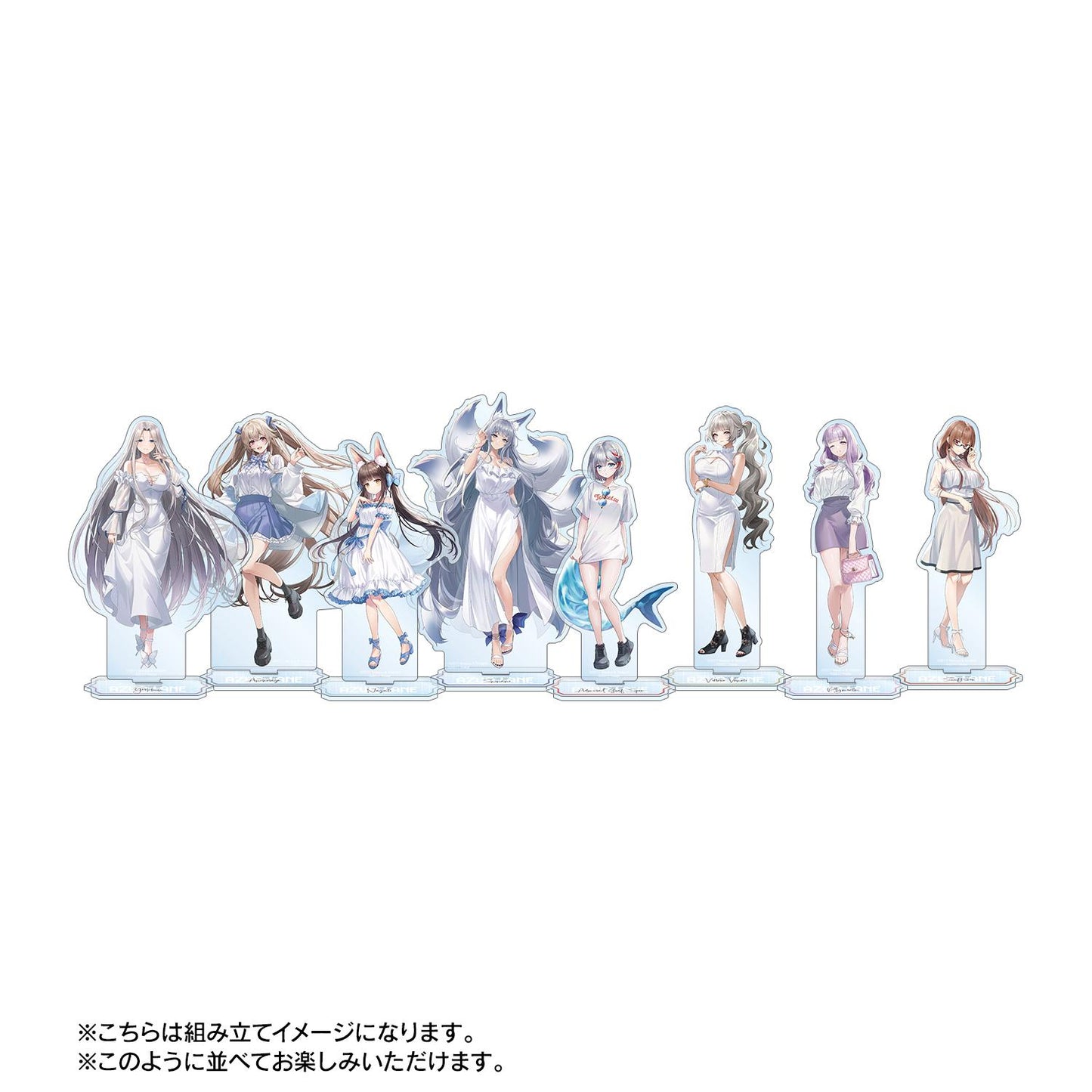 《碧藍航線》描繪 描繪普利茅斯 夏季時尚版 大號亞克力支架