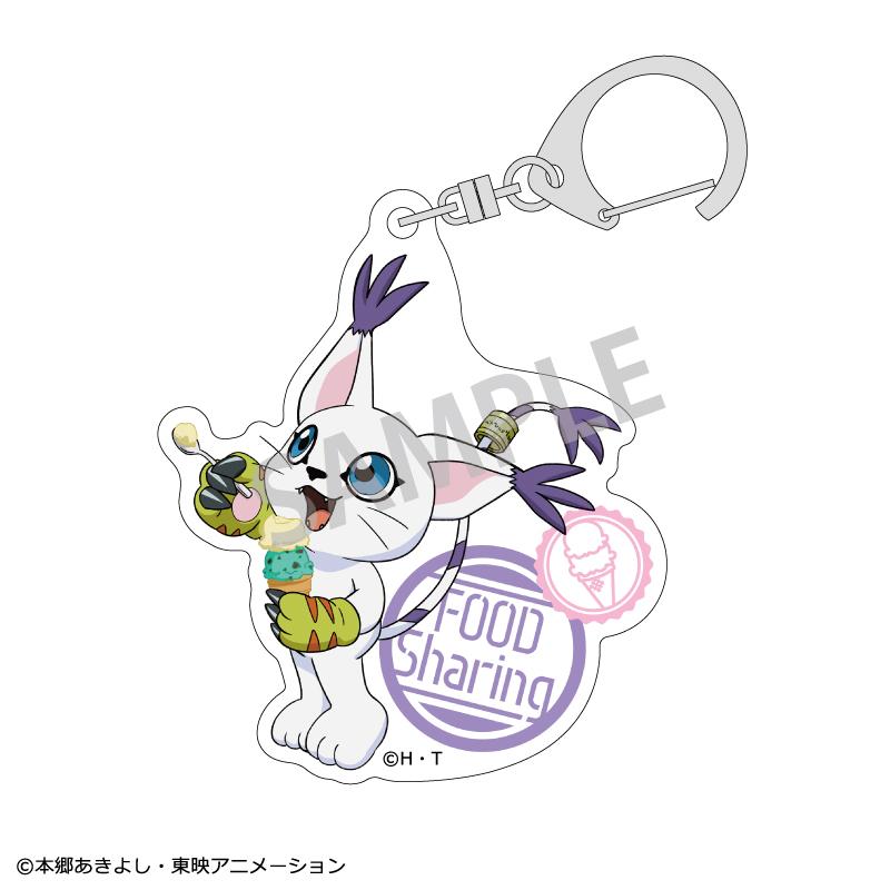 《數碼寶貝大冒險》交易亞克力鑰匙扣vol.1 食物分隔【整盒】