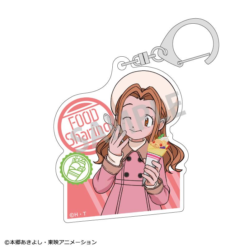 《數碼寶貝大冒險》交易亞克力鑰匙扣vol.1 食物分隔【整盒】