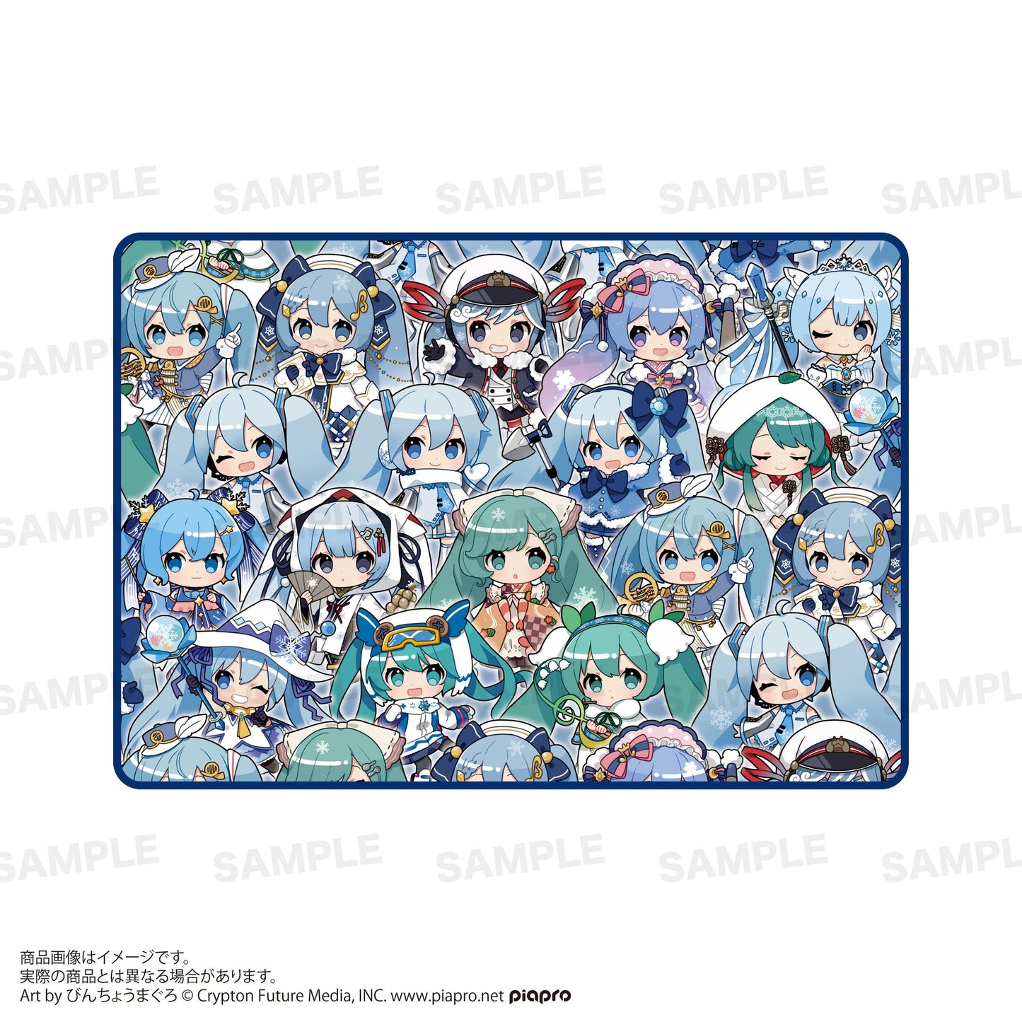 SNOW MIKU 2024_雙面毯