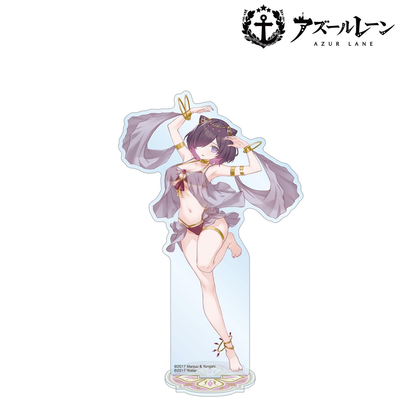 《碧藍航線》 描繪插圖 喬治五 舞者版 大號亞克力支架