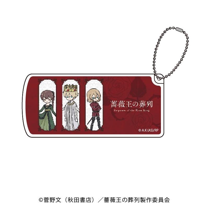 滑動式小物盒「薔薇王的葬列」02/紅玫瑰設計(圖案藝術)