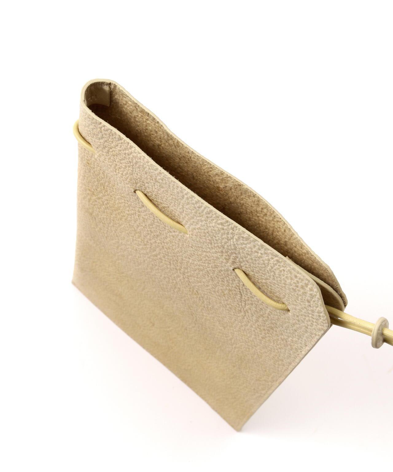 ITTI/伊蒂/HERRE KINCHAKU POUCH - PM / 白色