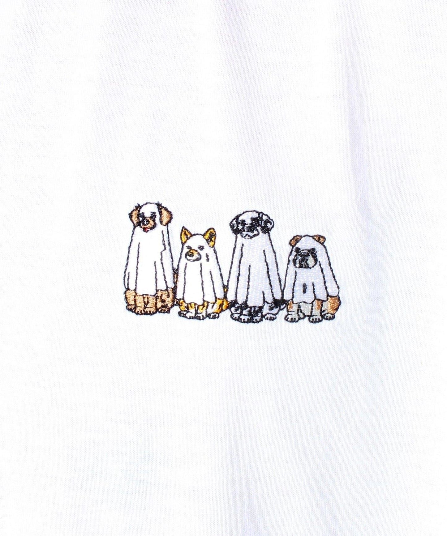 【FREDYMAC/弗雷迪麥克】密度天竺 動物刺繡&漫畫T恤