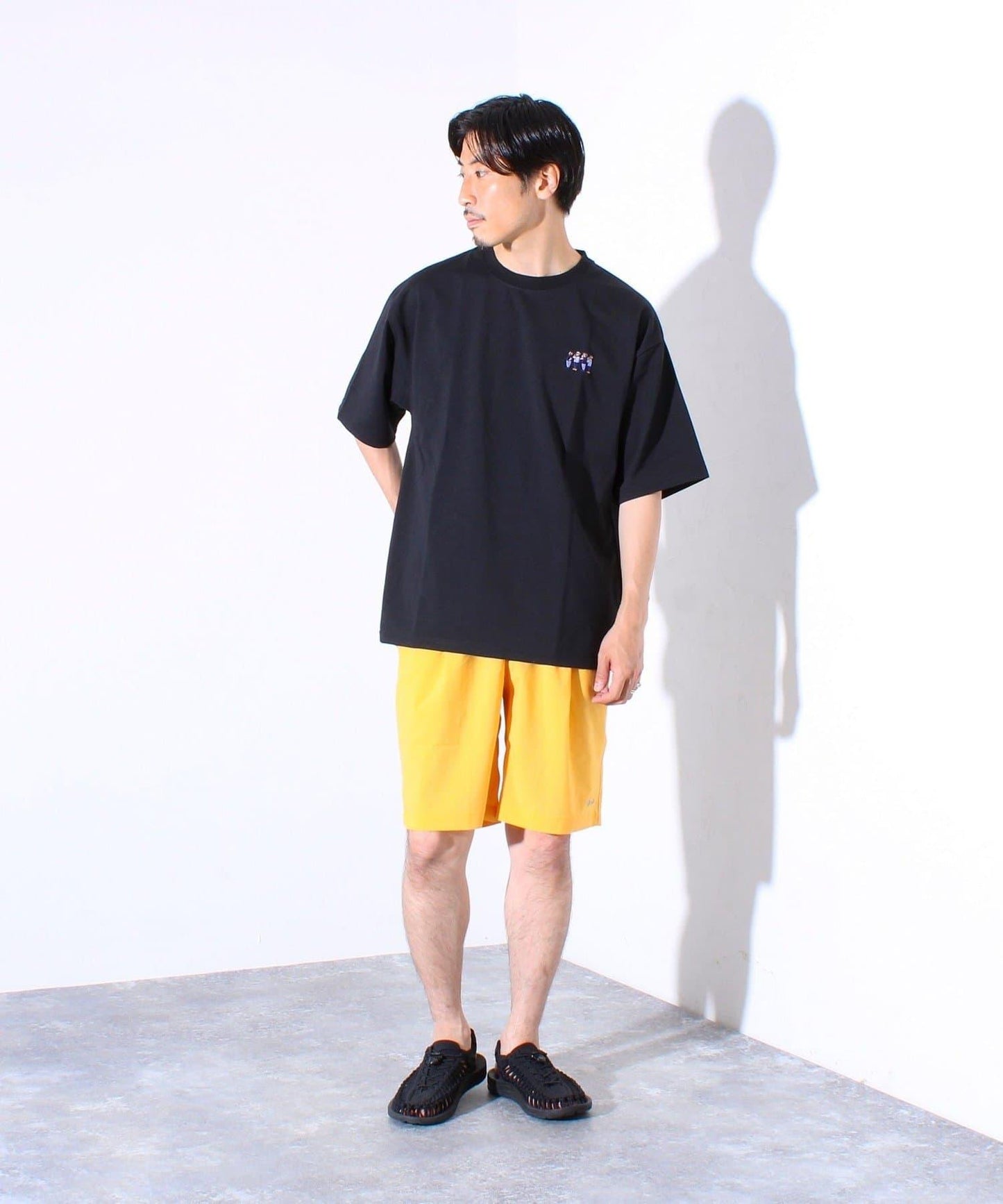 【FREDYMAC/弗雷迪麥克】密度天竺 中年男士刺繡&漫畫T恤