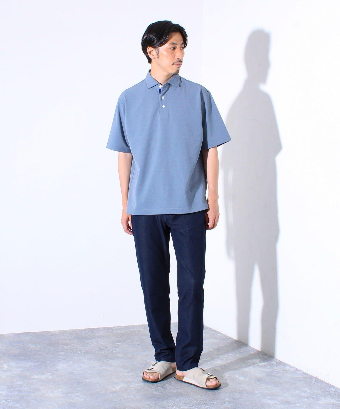 "速乾性・彈力性・抗起球性・耐洗滌性" PERFECTEX 釘釦衫