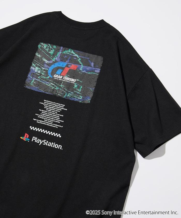 PlayStation 背印圓領T恤 / 重力賽車