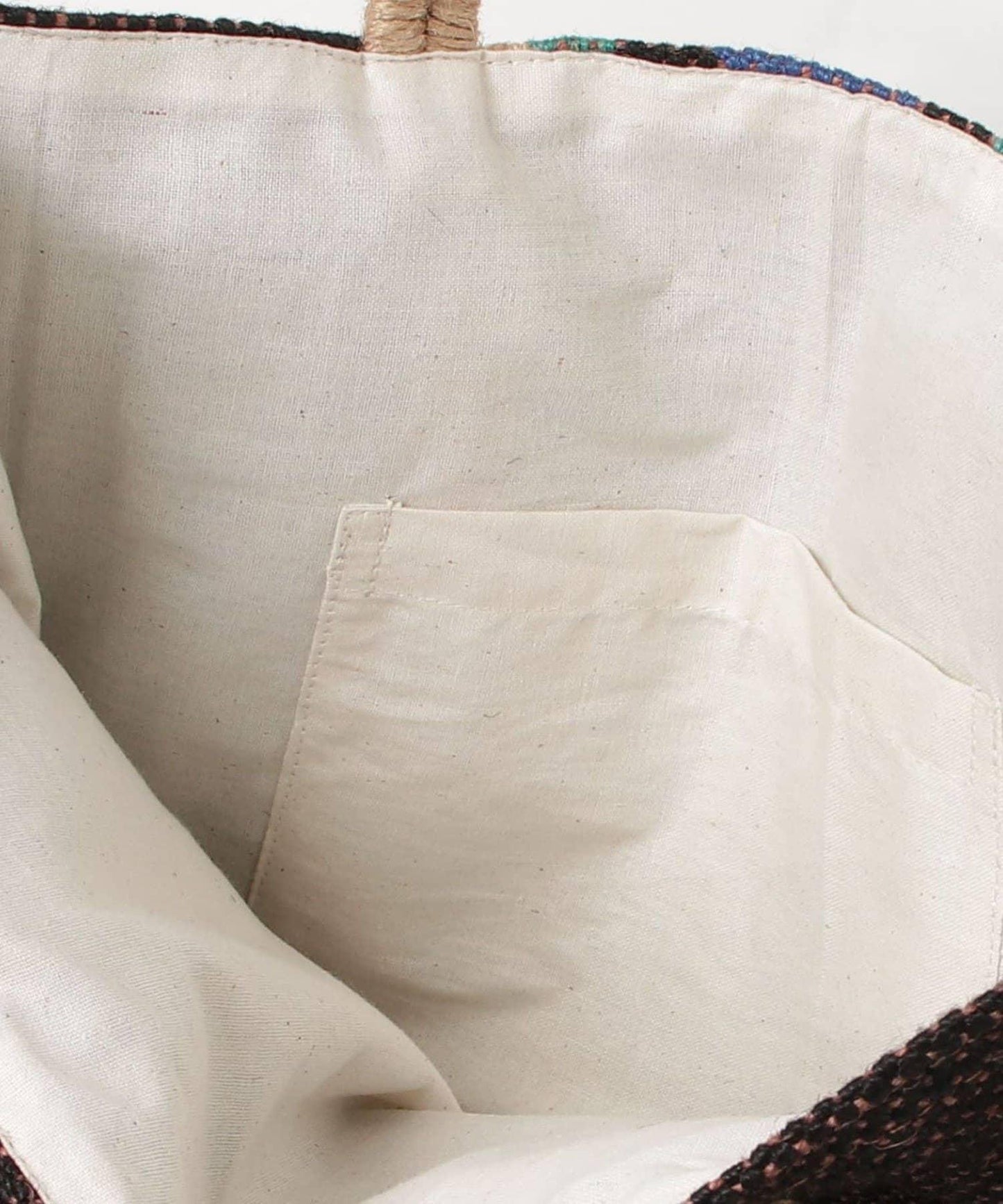 【TARANGO/塔蘭戈】黃麻編織手提購物袋 L