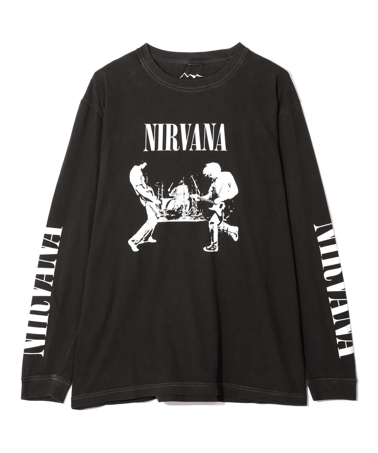 NIRVANA/涅槃/LIVE L/S TEE/聯名長袖T恤