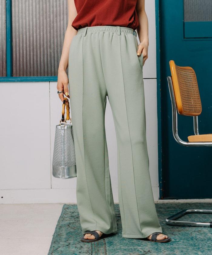 <接觸冷感> 中縫褲/寬鬆褲