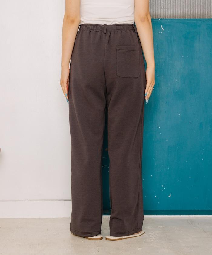 <接觸冷感> 中縫褲/寬鬆褲