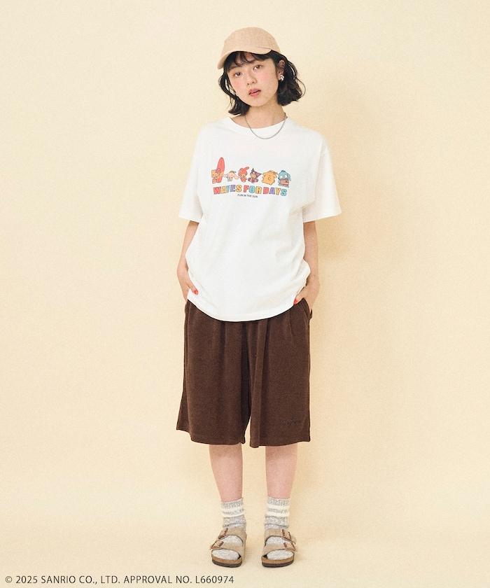 三麗鷗《Hello Kitty》夏季卡通人物T恤